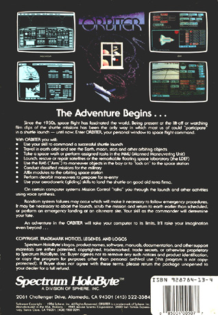 Atari ST Game back