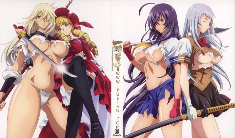 Ikki Tousen BluRay goodies