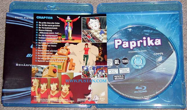 PUSTAN.COM: Paprika パプリカ Blu-ray Extra