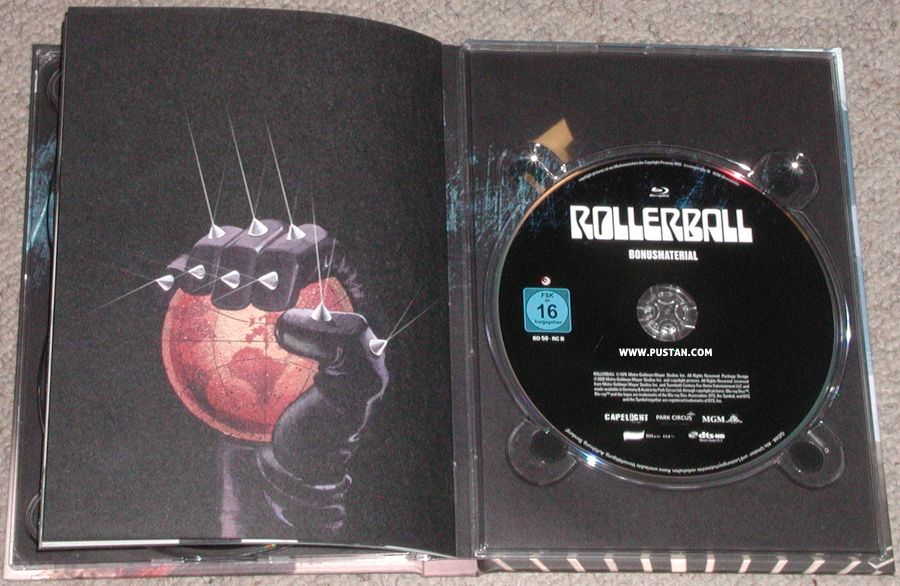 Rollerball Blu-ray goodies