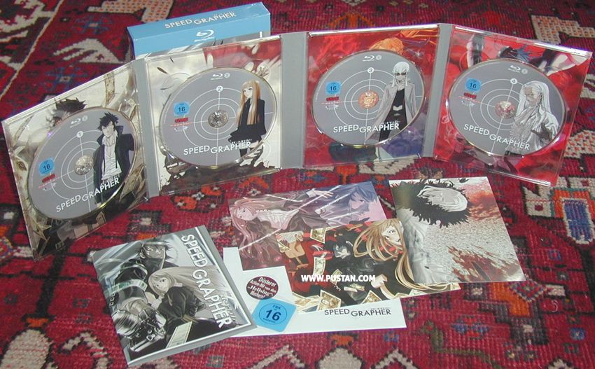 Speed Grapher BluRay goodies
