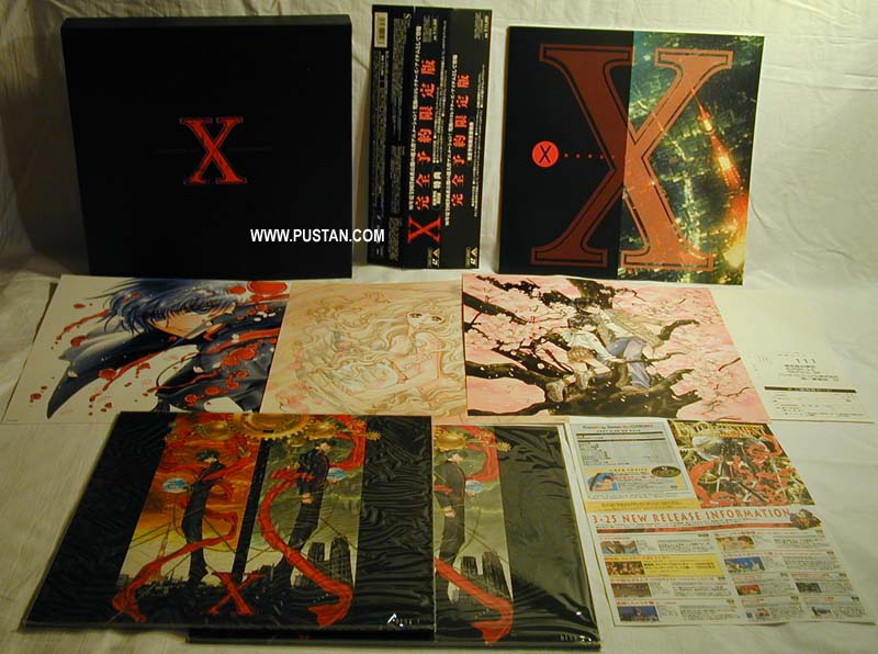 X Laserdisc Box