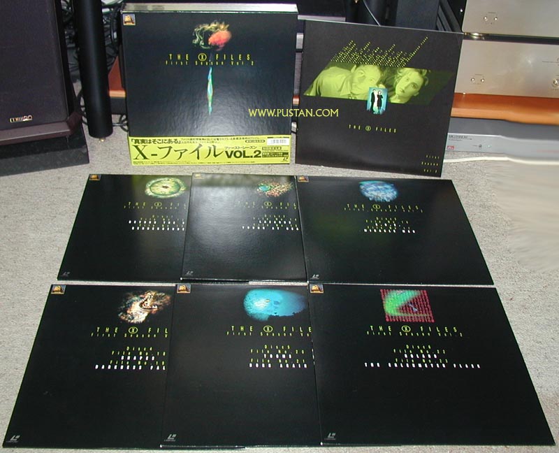 X-Files Laserdisc Box