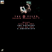 X-Files LD Laserdisc front