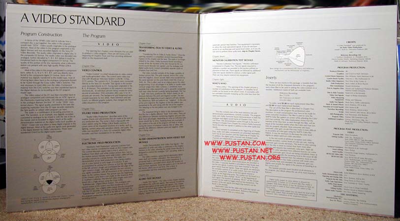A Video Standard Laserdisc Gatefold