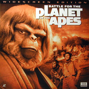 Battle for the Planet of the Apes Laserdisc front