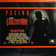 Carlitos Way Laserdisc front