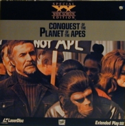 Conquest of the Planet of the Apes Laserdisc front