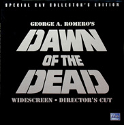 Dawn of the Dead Laserdisc Box front