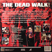 Day of the Dead Laserdisc back