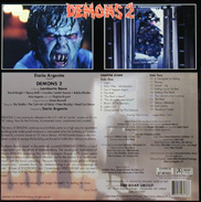Demons 2 Laserdisc back