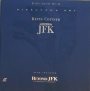 JFK Laserdisc Box front