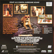 2 days in the valley Laserdisc back