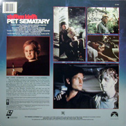 Pet Sematary Laserdisc back