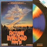 Return of the Living Dead Laserdisc front