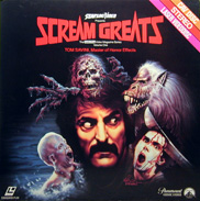 Scream Greats Volume One Laserdisc front