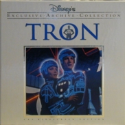 Tron Laserdisc Box front