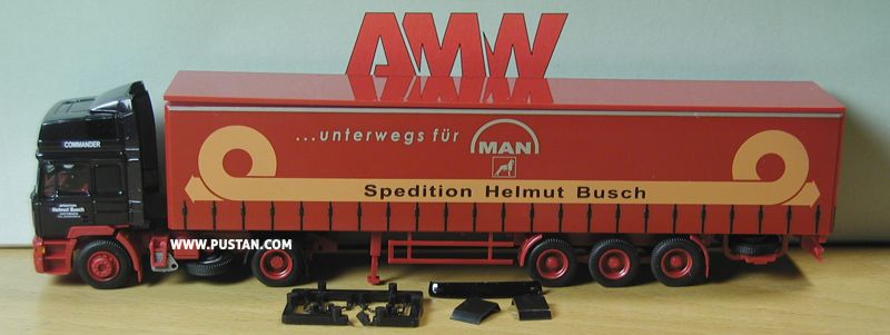 Spedition Helmut Busch Hattingen Commander ...unterwegs für MAN Busch