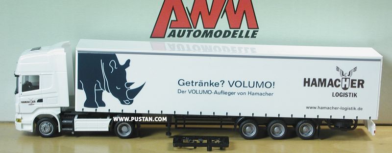 R470 Getränke? VOLUMO! Der Auflieger von Hamacher Logistik www.hamacher-logistik.de Gronau Passau Hamacher