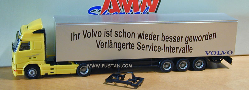 Volvo Werbemodell