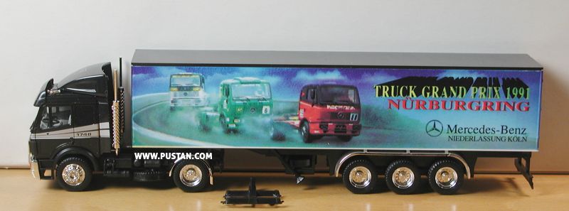 Mercedes-Benz Niederlassung Köln 1748 Truck Race Grand-Prix Nürburgring 1991 hegmann BP ZF 1 6 50 ISRI Mercedes-Benz