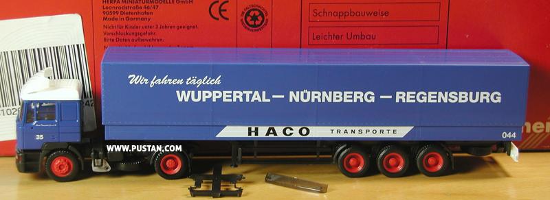 HACO Transporte G.m.b.H. Wir fahren täglich Wuppertal Nürnberg Regensburg 35 044 HACO