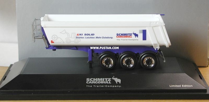 Schmitz Cargobull S.KI SOLID The Trailer Company Limited Edition Stärker Leichter Mehr Zuladung Stronger Lighter More Payload Stahl Rundmulde Schmitz
