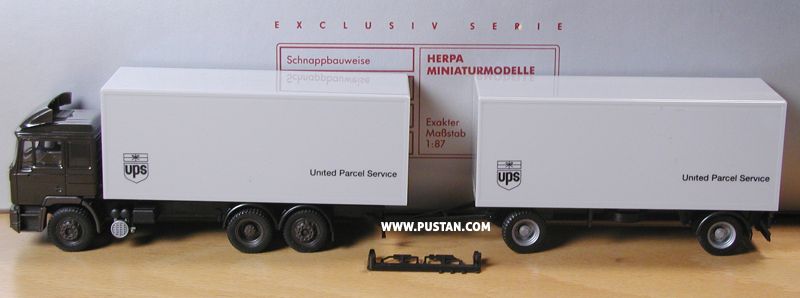 ups United Parcel Service Sondermodell für Österreich UPS