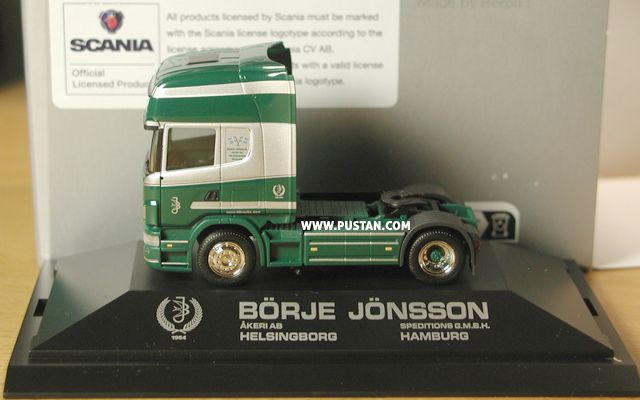 Börje Jönsson Speditions G.M.B.H. Hamburg Åkeri AB Helsingborg Sweden BJ 1954 - 2004 www.bjtrucks.com Swedish Truck Models www.truckmodels.se R420 Börje Jönsson