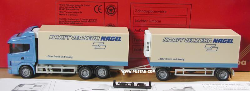 Nagel Kraftverkehr / Dues Transporte Ahaus-Wessum ...fährt frisch und frostig 124L 400 Thermo King Frigoblock Nagel