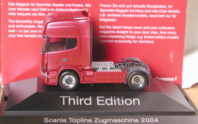 Topline R580 V8 Third Edition rubinrotmetallic Topline