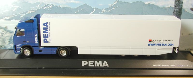 PEMA Truck Trailer Vermietung 460 EEV 66712 66713 SOCIETE GENERALE Equipment Finance Sonder-Edition 2011 xxx/500 K3492482 PEMA