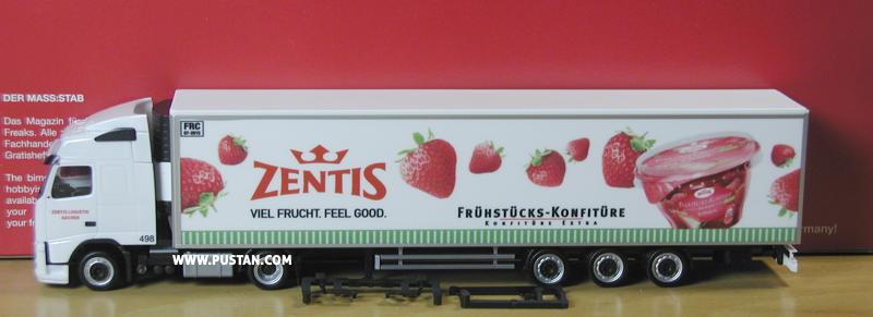 Zentis Viel Frucht Feel Good Frühstücks Konfitüre Extra FRC Die Echte Erdbeere Logistik Aachen 498 379 Zentis